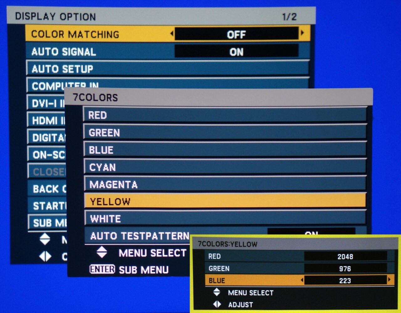 cms settings