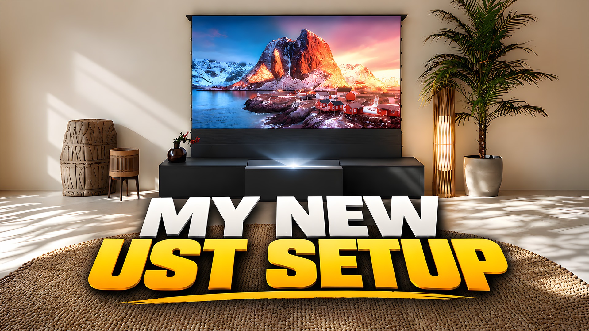 My New 120-inch Setup – Nothing Projector Classic CLR & UST Cabinet